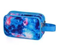 Vipdeal Kinder Kulturbeutel für Mädchen und Jungen, Galaxy-Blau