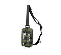 VIPERADE CHS2 Umhängetasche EDC Brusttasche, Taktische Molle Tasche Kleine Umhängetasche, Hüfttasche Brusttasche, Molle Tasche Kleine EDC Hüfttasche Gürteltasche für Camping/Outdoor, grün, EDC