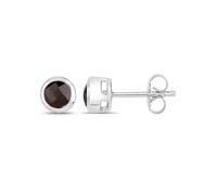 Vira Jewels - Ohrstecker 925/- Sterling Silber Granat rot 1,1ct. Ohrringe Damen