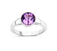 Vira Jewels - Ring 925/- Sterling Silber Amethyst lila 1,71 ct. Ringe Damen