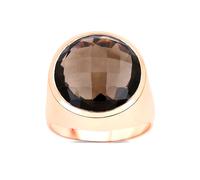 Vira Jewels - Ring 925/- Sterling Silber Rauchquarz braun 18,05 ct. Ringe 1 ct Damen