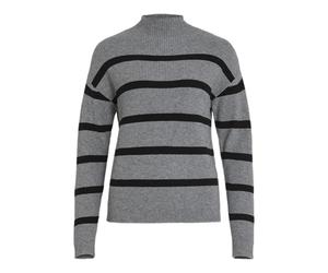 VIRIL Mockneck L/S Knit Rib TOP 2- NOOS