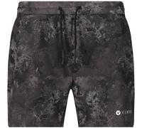 Shorts VIRTUS "Callum", Herren, Gr. L, US-Größen, grau (dunkelgrau), 95% Polyester, 5% Elasthan, bedruckt, kurz, Hosen Shorts, aus elastischem und antistatischem Material (79403628-L) dunkelgrau