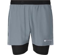VIRTUS Dylan 2in1 Stretch Trainingsshorts Herren 2050 - stormy weather XXL