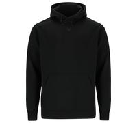 Sweatshirt VIRTUS "Taro", Herren, Gr. XL, schwarz, 78% Polyester, 17% Viskose, 5% Elasthan, unifarben, casual, ohne Ausschnitt, Langarm, Sweatshirts, mit kuscheliger, einstellbarer Kapuze (55245143-XL