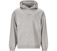 Kapuzensweatshirt VIRTUS "Kayce V2", Herren, Gr. L, hellgrau, meliert, 45% Polyester, 35% Baumwolle, 20% Polyester, unifarben, normal, ohne Ausschnitt, Sweatshirts, Komfort (84874602-L) hellgrau, meli
