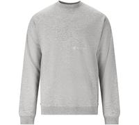Sweatshirt VIRTUS "Kayden", Herren, Gr. 3XL, grau (hellgrau), 60% Baumwolle, 40% Polyester, unifarben, normal, Rundhals, Sweatshirts Sweatshirt, aus superweichem, atmungsaktivem Material (76949605-XXX