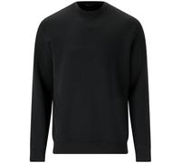 Sweatshirt VIRTUS "Taro", Herren, Gr. XL, schwarz, 78% Polyester, 17% Viskose, 5% Elasthan, unifarben, sportlich, normal, Rundhals, Langarm, Sweatshirts, im angesagten Crewneck-Design (82759129-XL) sc