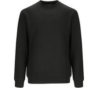 Sweatshirt VIRTUS "Taro V2", Herren, Gr. S, schwarz, 78% Polyester, 17% Viskose, 5% Elasthan, unifarben, normal, Rundhals, Sweatshirts Sweatshirt, mit großer Bewegungsfreiheit (26462615-S) schwarz