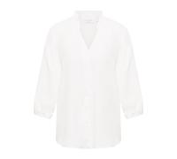 Hemdbluse ETERNA "LOOSE FIT", Damen, Gr. 42, weiß (off, weiß), 100% Viskose, Blusen (60015861-42) off, weiß