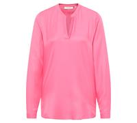 Viscose Shirt Bluse in pink unifarben 36
