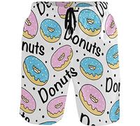 visesunny Stilvolle Herren-Badehose, schnell trocknend, Strandkleidung, Sport, Badeshorts, Urlaub, Party, Badeanzüge, Multi39, L