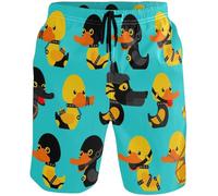 visesunny Stilvolle Herren-Badehose, schnelltrocknend, Strandbekleidung, Sport, Laufen, Badeshorts, Badeanzug, Netzfutter, Multi007, XXL