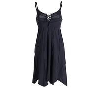 Vishes - Alternative Bekleidung - Leichtes Sommerkleid mit verstellbaren Trägern