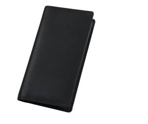Visitenkartenetui 20x11,2 cm schwarz Alassio Leder für 120 Karten - 4021068410095