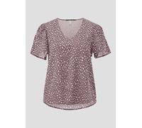 Viskose Bluse mit All-over-Print 40 lila 2169377.44A0.40