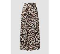 Viskose-Rock mit Leo-Muster 44 creme 2174156.02A7.44