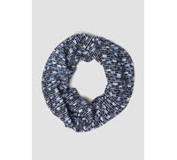 Viskose-Snood mit abstraktem Artwork ONESIZE blau 2170345.55B0.ONESIZE