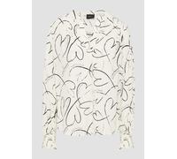 Viskosebluse mit All-over-Print und Smok-Detail am Ärmel 32 creme 2162291.02A0.32