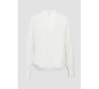 Viskosebluse mit Smok-Detail an der Schuler 44 creme 2161311.0200.44