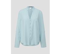 Viskosebluse mit Turn-up-Funktion 34 türkis 2140749.6103.34