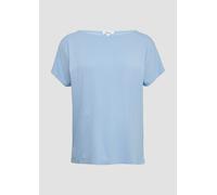 Viskosemix-T-Shirt im Relaxed Fit 36 blau 2168610.5083.36
