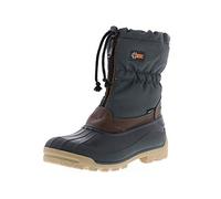 Vista Canada Polar Damen Herren Winterstiefel Snowboots Thermo-TEX Innenschuhe grau, Größe:37/38, Farbe:Grau