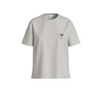 Vila Shirt "Visybil" in Hellgrau - Größe L | Damen Tops