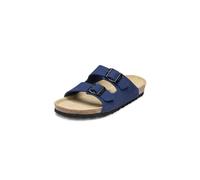 VITAFORM Pantoletten Unisex Weite H Nubukleder Royalblau, 49