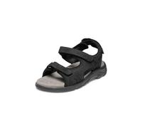 VITAFORM Sandalen Herren Weite H Softnubuk schwarz, 43