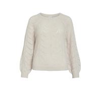 Vituli O-Neck L/S Detail Knit Top/Pb