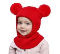 Viunychn Schlupfmütze Kinder - Merinowolle Balaclava Winter Baby Und Kinder Schlupfmütze Aus Merinowolle/Seide, Wolle Babymütze Fleece Schlupfmütze Baklava