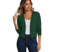 Viunychn Strickjacke Damen - Cardigan Kurz Strickmantel Dirndl Jacke Trachtenjacke Leichte Strickjacken Herbst Outfit Dünne Strickweste Oktoberfest-Kleidung Elegant Herbstmode Für Frauen