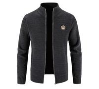 Viunychn Trachtenjacke Herren Cardigan Strickjacken Oktoberfest Trachtenjanker Mit Reissverschluss Leicht Tracht Jacke Modern Trachten Janker Freizeitjacke Männer Pullover Herrenkleidung