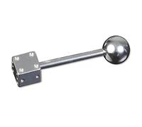 viva-adorno Barbell Piercing Stab Zungenpiercing Würfel Ohrpiercing Stecker Hantel Chirurgenstahl 316L Z443_Zu
