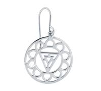 Viva Diva - Chakra Ohrhänger Herz Chakra - 925er Silber