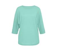 3/4-Arm-Shirt VIVANCE "Rundhals" Gr. 32/34, blau (türkis) Damen Shirts (51888948-32) türkis