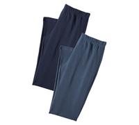 VIVANCE ACTIVE BY LASCANA Caprihose Damen 1x jeans, 1x denim Gr.48/50