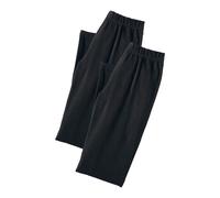 VIVANCE ACTIVE BY LASCANA Caprihose Damen 2x schwarz Gr.56/58
