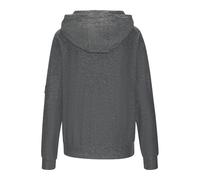 VIVANCE ACTIVE BY LASCANA Funktions-Kapuzensweatjacke Damen schwarz meliert Gr.S (36/38)