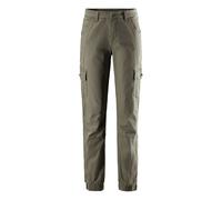 Trekkinghose VIVANCE ACTIVE "Cargo Jeans Optik", Damen, Gr. 36, N-Gr, grün (khaki), Obermaterial: 98% Baumwolle, 2% Elasthan, unifarben, Hosen Trekkinghose, Baumwollmix mit Cargo Taschen (92670562-36)