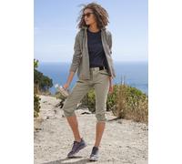 Caprileggings VIVANCE ACTIVE, Damen, Gr. 38, N-Gr, beige (sand), Obermaterial: 95% Polyamid, 5% Elasthan, unifarben, Hosen, mit praktischen Taschen (96447615-38) sand