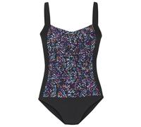 VIVANCE Badeanzug Damen schwarz bedruckt Gr.44 Cup C