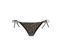Bikini-Hose VIVANCE "Thora", Damen, Gr. 40, N-Gr, schwarz nougat bedruckt, Recycling-Polyamid, Animalprint, bedruckt, Badehosen, in knapper Form (92747667-40) schwarz nougat bedruckt