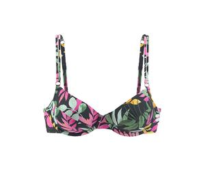 Vivance Bikini-Oberteil in Schwarz - Größe 42C-Cup | Damen Bademode
