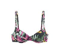 Vivance Bikini-Oberteil in Schwarz - Größe 44D-Cup | Damen Bademode