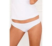 Bikinislip VIVANCE ACTIVE, Damen, Gr. 44/46, beige (beige, schwarz, weiß), Microfaser, Obermaterial: 95% Polyamid, 5% Elasthan (LYCRA), unifarben, körpernah, Unterhosen, aus weicher Microfaser (495554