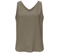 Blusentop VIVANCE, Damen, Gr. 42, grün, Web, Obermaterial: 100% Polyester, unifarben, modisch, figurumspielend hüftlang, V-Ausschnitt, Blusen, mit V-Ausschnitt, Basic, Damentop (99296101-42) grün