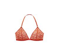 Bralette-BH VIVANCE, Damen, Gr. 75, Cup C, orange (mandarine), Obermaterial: 85% Polyamid, 15% Elasthan, BHs, in zierlicher Triangel-Schnittform mit Neckholder-Trägern, Dessous (92164235-75) mandarine