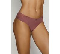 Brasilslip VIVANCE Gr. 48/50, bunt (rosé, beere, mahagoni) Damen Unterhosen (75431346-48) rosé, beere, mahagoni